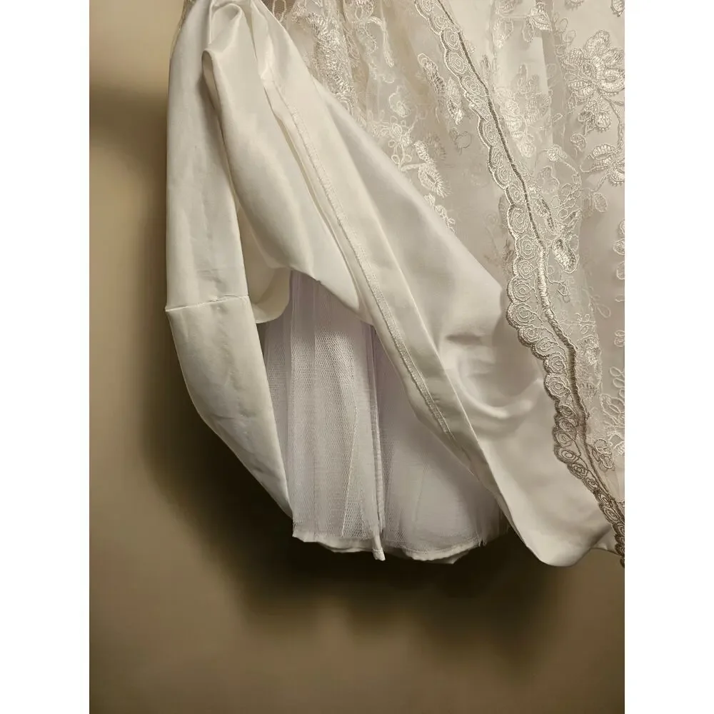 NWT Gymboree Special Occasions Formal White Lace Dress